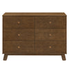M32526NL,Babyletto,Hudson Modern 6-Drawer Assembled Double Dresser in Natural Walnut