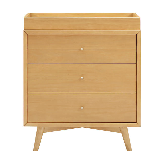 M15913HY,Babyletto,Palma 3-Drawer Assembled Dresser in Honey