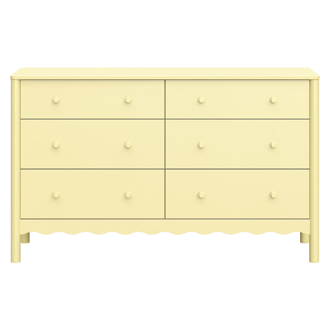 M27916PY,Babyletto,Swell 6-Drawer Assembled Dresser in Pale Yellow