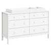 M0619W,The MDB Family,Universal Wide Removable Changing Tray in White Finish
