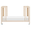 M30880NX,Babyletto,Rolli 9-in-1 Convertible All-Stages® Crib w/ Bassinet & Toddler Bed Kits in Washed Natural