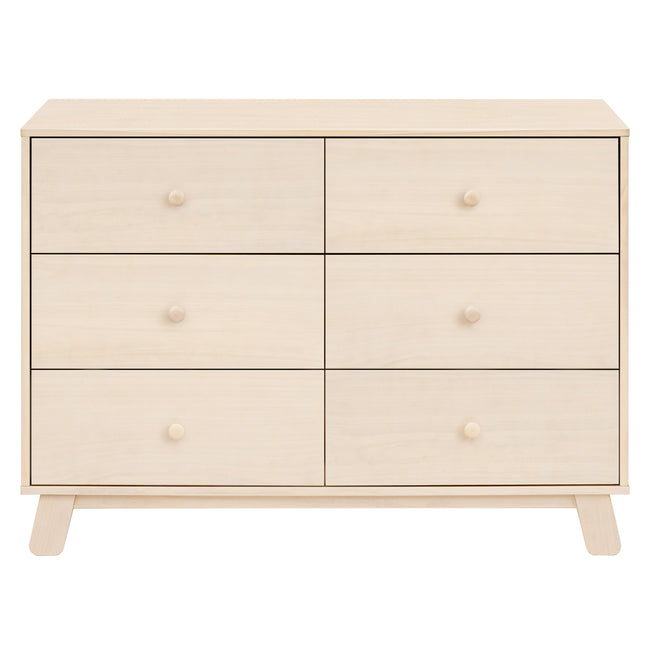 M32526NX,Babyletto,Hudson Modern 6-Drawer Assembled Double Dresser in Washed Natural