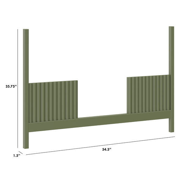 M30299OL,Babyletto,Moab Toddler Bed Conversion Kit in Olive