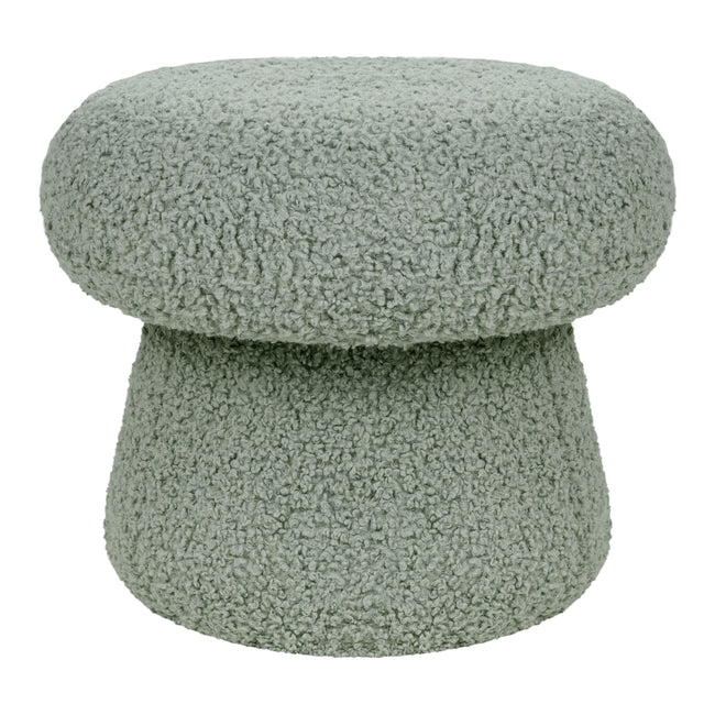 M31685ST,Babyletto Kids,Mushroom Pouf in Sage Teddy Loop