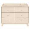 M32526NX,Babyletto,Hudson Modern 6-Drawer Assembled Double Dresser in Washed Natural