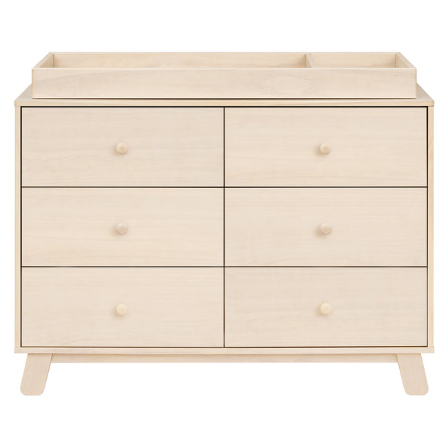 M32526NX,Babyletto,Hudson Modern 6-Drawer Assembled Double Dresser in Washed Natural
