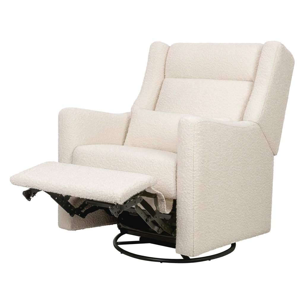 M11286PWB,Babyletto,Kiwi Plus Power Glider Recliner w/ Power Headrest in Performance Ivory Boucle