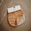 MBC-204, Organic Cotton Muslin Burp Cloth 2-Pack