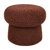 M31585RT,Babyletto Kids,Mini Mushroom Pouf in Rouge Teddy Loop