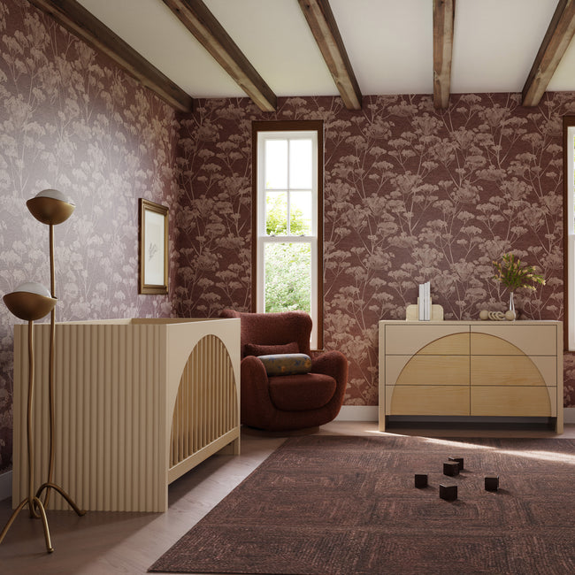 M30216TPESH,Babyletto,Moab 6-Drawer Assembled Dresser in Taupe/Ash