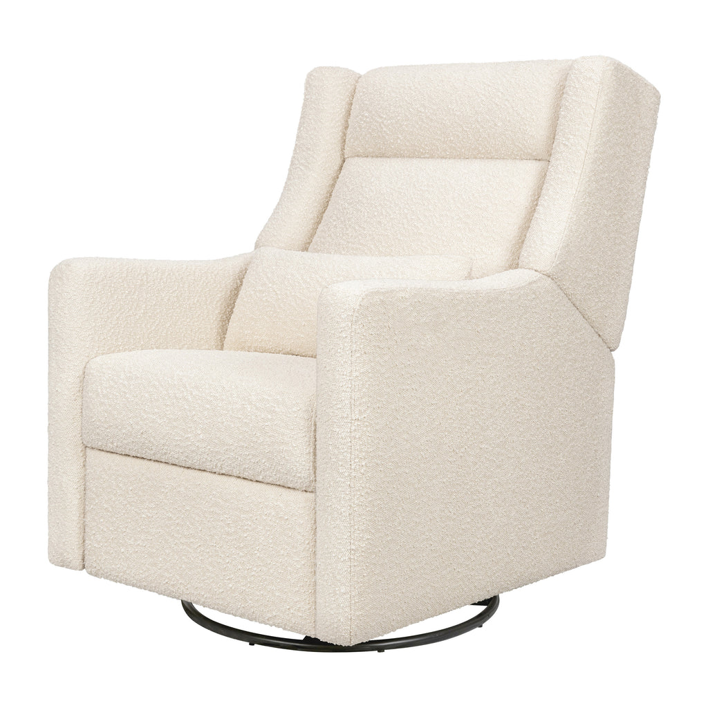 M11286PWB,Babyletto,Kiwi Plus Power Glider Recliner w/ Power Headrest in Performance Ivory Boucle