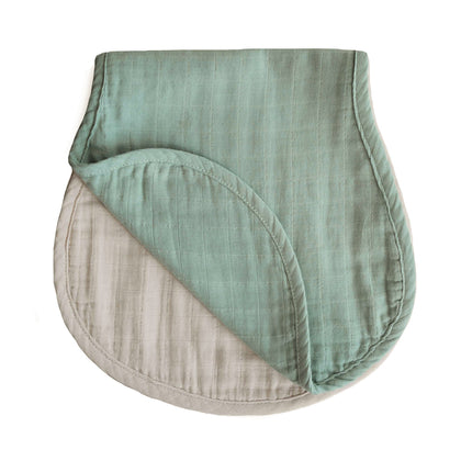 MBC-201, Organic Cotton Muslin Burp Cloth 2-Pack