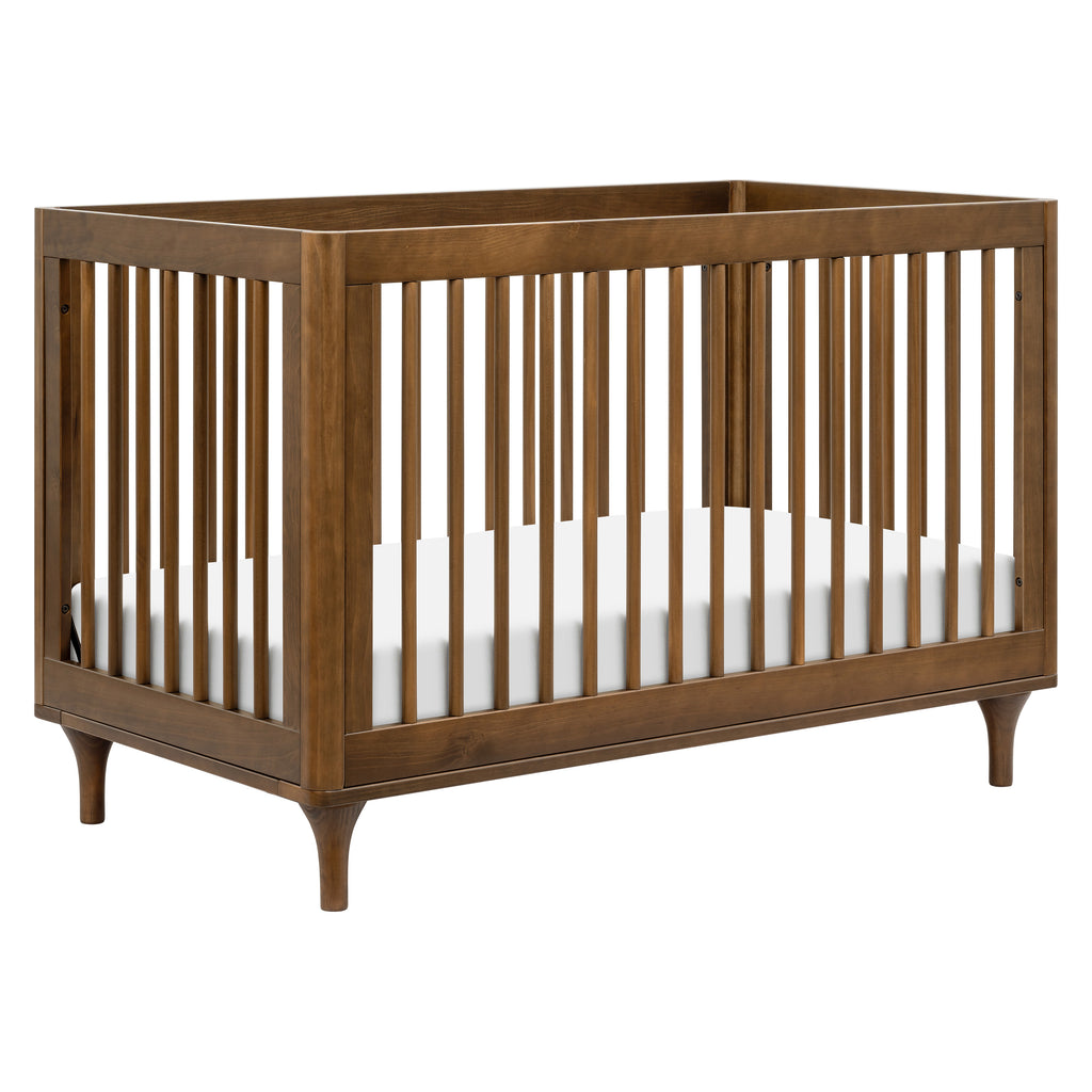 M9001NL,Babyletto,Lolly 3-in-1 Convertible Crib w/Toddler Bed Conversion in Natural Walnut