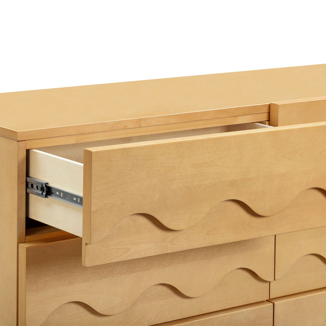 M31116HY,Babyletto Kids,Lido Wave 6-Drawer Assembled Dresser in Honey