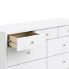 M15916W,Babyletto,Palma 7-Drawer Double Dresser  Assembled in White