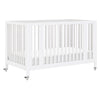 M30880W,Babyletto,Rolli 9-in-1 Convertible All-Stages® Crib w/ Bassinet & Toddler Bed Kits in White