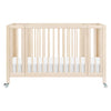 M30880NX,Babyletto,Rolli 9-in-1 Convertible All-Stages® Crib w/ Bassinet & Toddler Bed Kits in Washed Natural