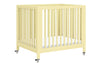 M30880PY,Babyletto,Rolli 9-in-1 Convertible All-Stages® Crib w/ Bassinet & Toddler Bed Kits in Pale Yellow
