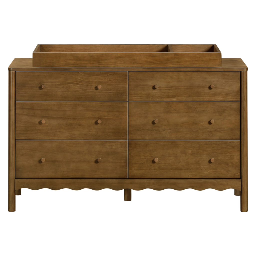 M27916NL,Babyletto,Swell 6-Drawer Assembled Dresser in Natural Walnut