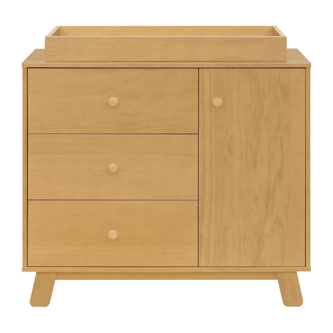 M32523HY,Babyletto,Hudson Modern 3-Drawer Dresser in Honey