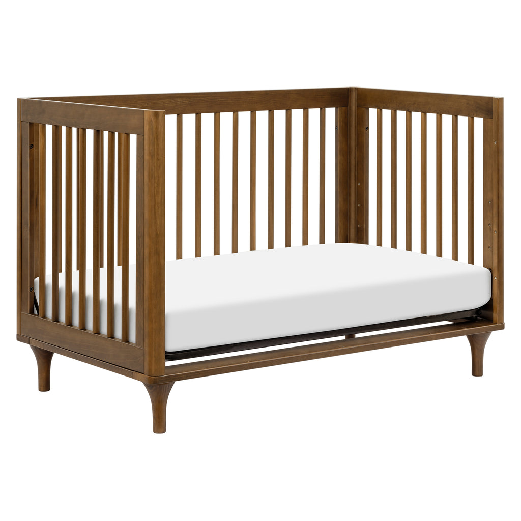 M9001NL,Babyletto,Lolly 3-in-1 Convertible Crib w/Toddler Bed Conversion in Natural Walnut