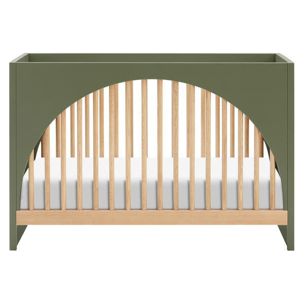 M30201OLSH,Babyletto,Moab 3-in-1 Convertible Crib in Olive/Ash