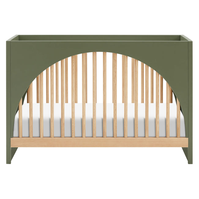 M30201OLSH,Babyletto,Moab 3-in-1 Convertible Crib in Olive/Ash