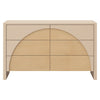 M30216TPESH,Babyletto,Moab 6-Drawer Assembled Dresser in Taupe/Ash