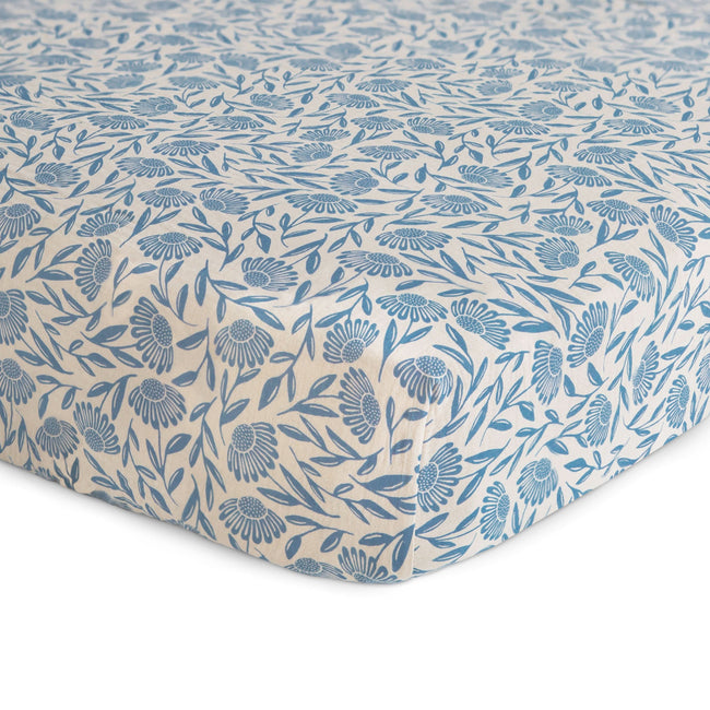 MCS-362, Mushie Extra Soft Muslin Crib Sheet