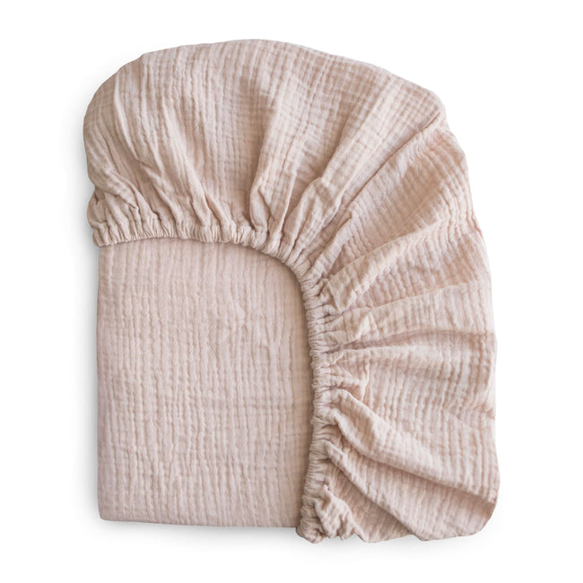 MCS-303, Mushie Extra Soft Muslin Crib Sheet