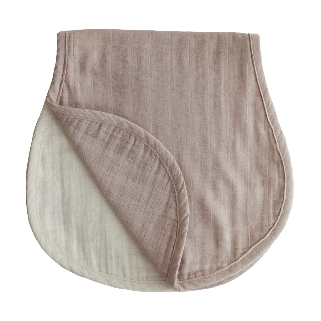 MBC-202, Organic Cotton Muslin Burp Cloth 2-Pack