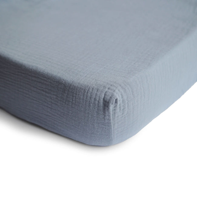 MCS-316, Mushie Extra Soft Muslin Crib Sheet