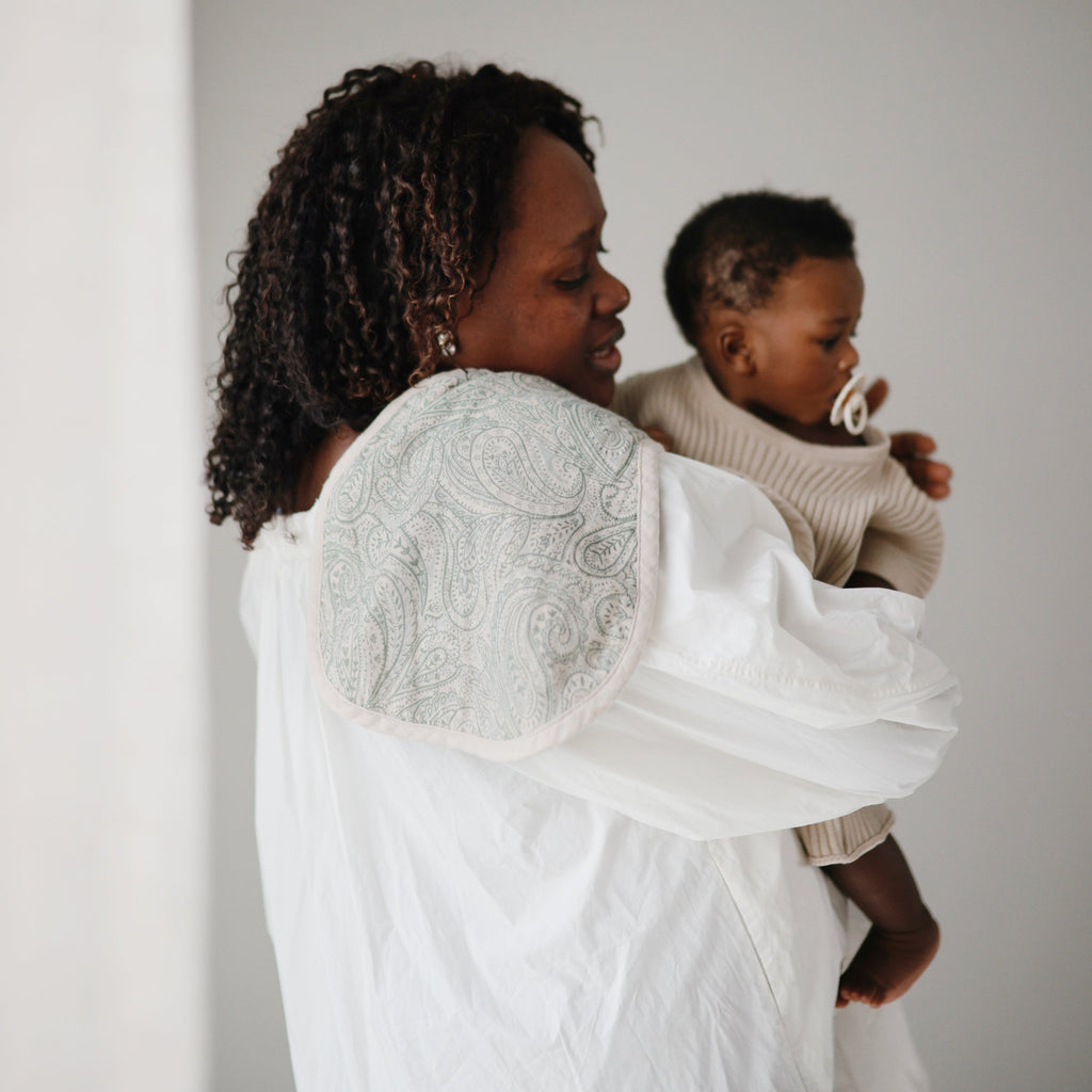 MBC-207, Organic Cotton Muslin Burp Cloth 2-Pack