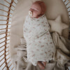MS-238, Organic Cotton Muslin Swaddle Blanket