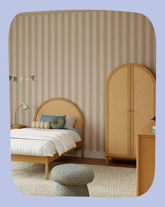cane bedroom
