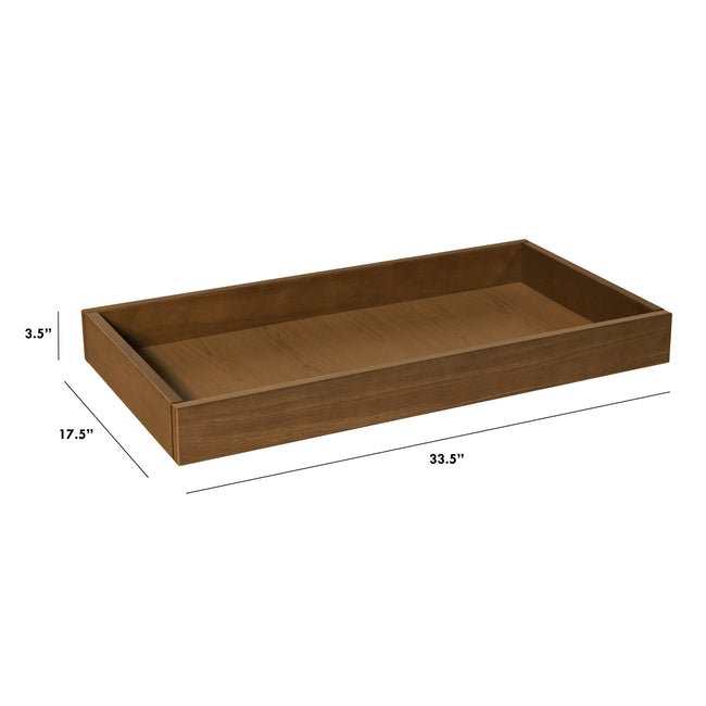 M0219NL,The MDB Family,Universal Removable Changing Tray in Natural Walnut
