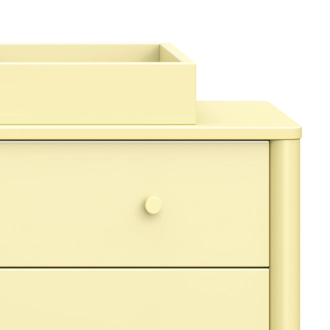 M0619PY,The MDB Family,Universal Wide Removable Changing Tray in Pale Yellow
