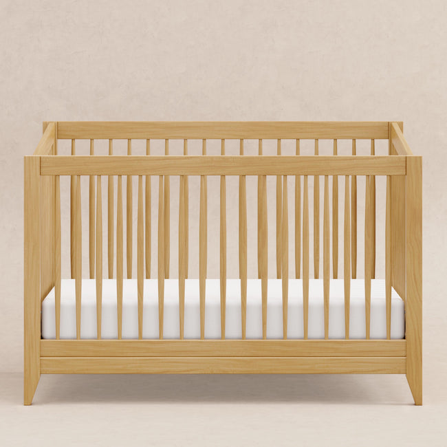 M10301HY,Babyletto,Sprout 4-in-1 Convertible Crib w/Toddler Bed Conversion Kit in Honey