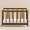 M10301NL,Babyletto,Sprout 4-in-1 Convertible Crib w/Toddler Bed Conversion Kit in Natural Walnut