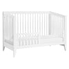 M10301W,Babyletto,Sprout 4-in-1 Convertible Crib w/Toddler Bed Conversion Kit in White Finish