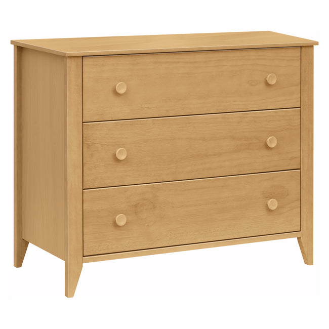 M10323HY,Babyletto,Sprout 3-Drawer Changer Dresser in Honey