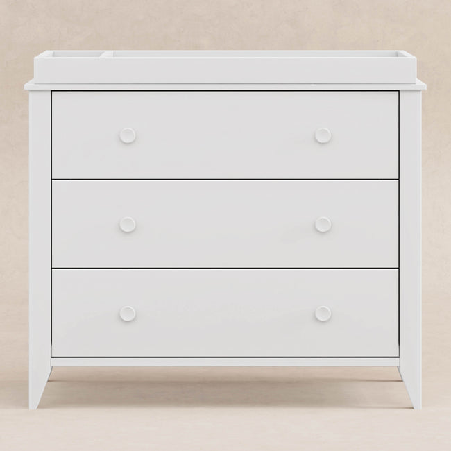 M10323W,Babyletto,Sprout 3-Drawer Changer Dresser in White Finish