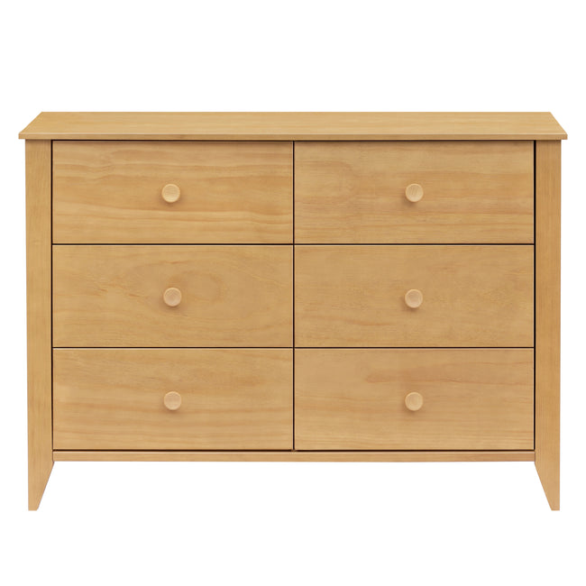 M10326HY,Babyletto,Sprout 6-Drawer Double Dresser in Honey