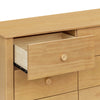 M10326HY,Babyletto,Sprout 6-Drawer Double Dresser in Honey
