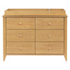 M10326HY,Babyletto,Sprout 6-Drawer Double Dresser in Honey