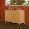 M10326HY,Babyletto,Sprout 6-Drawer Double Dresser in Honey