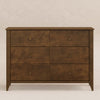 M10326NL,Babyletto,Sprout 6-Drawer Double Dresser in Natural Walnut