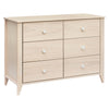 M10326NX,Babyletto,Sprout 6-Drawer Double Dresser in Washed Natural