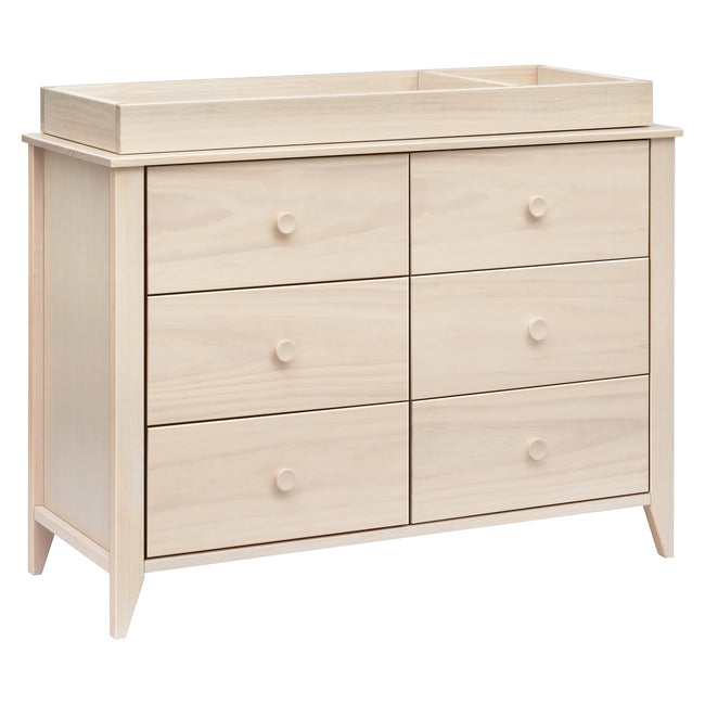 M10326NX,Babyletto,Sprout 6-Drawer Double Dresser in Washed Natural