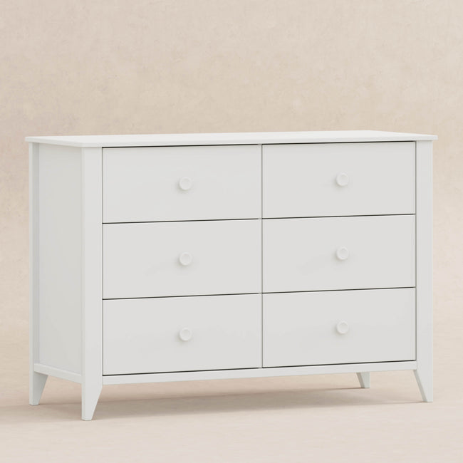 M10326W,Babyletto,Sprout 6-Drawer Double Dresser in White